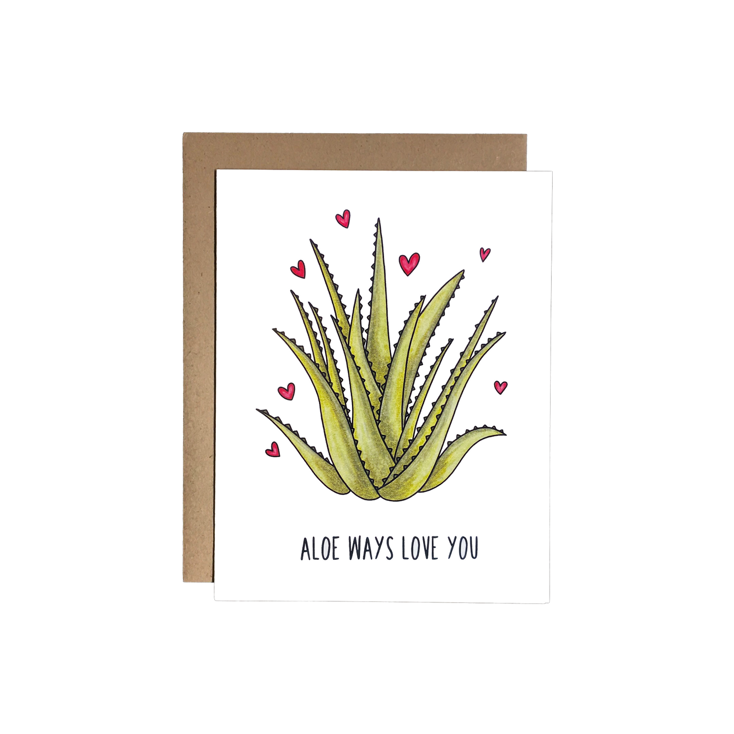 Love Aloe Ways Love You Card