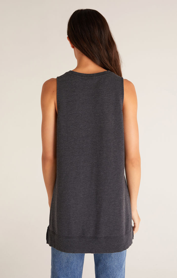 V-Neck Weekender Tank - Black