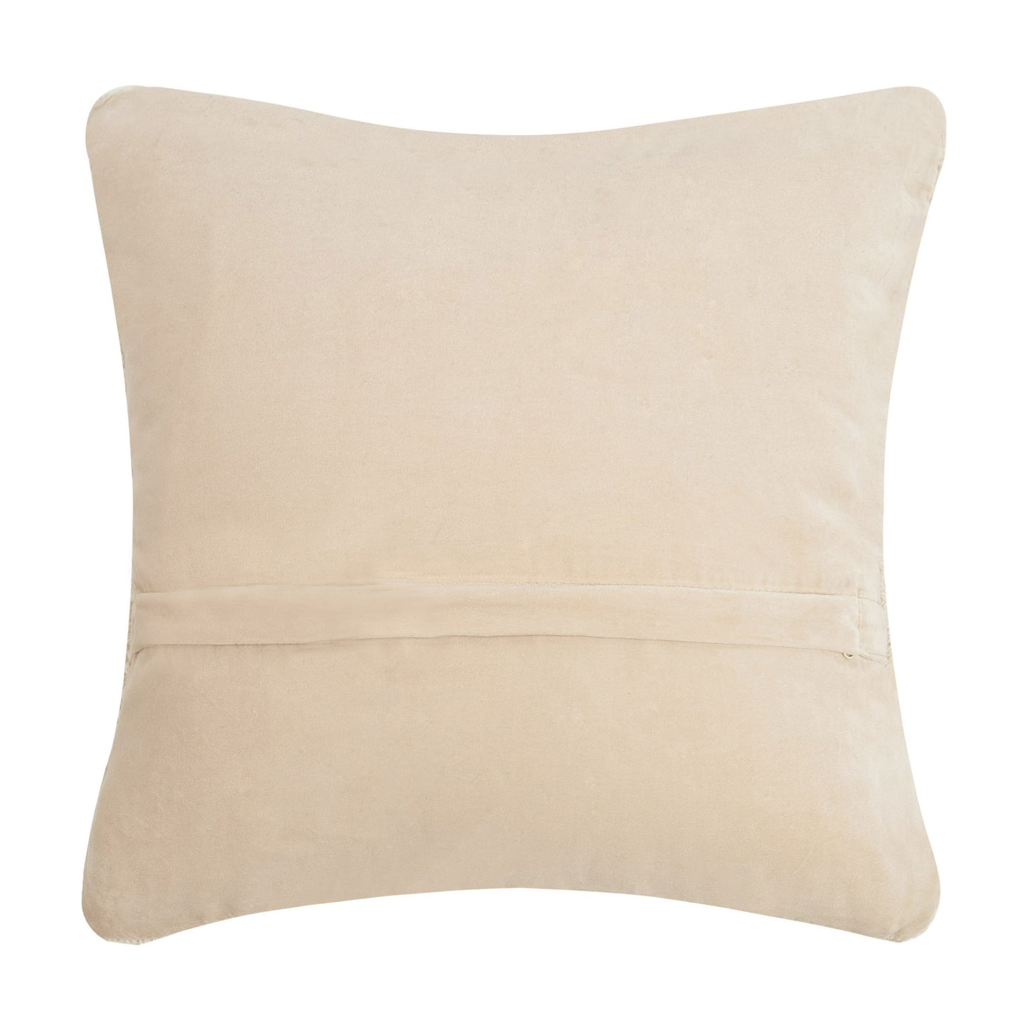 Flamingo Leaves Hook Pillow 18x18"