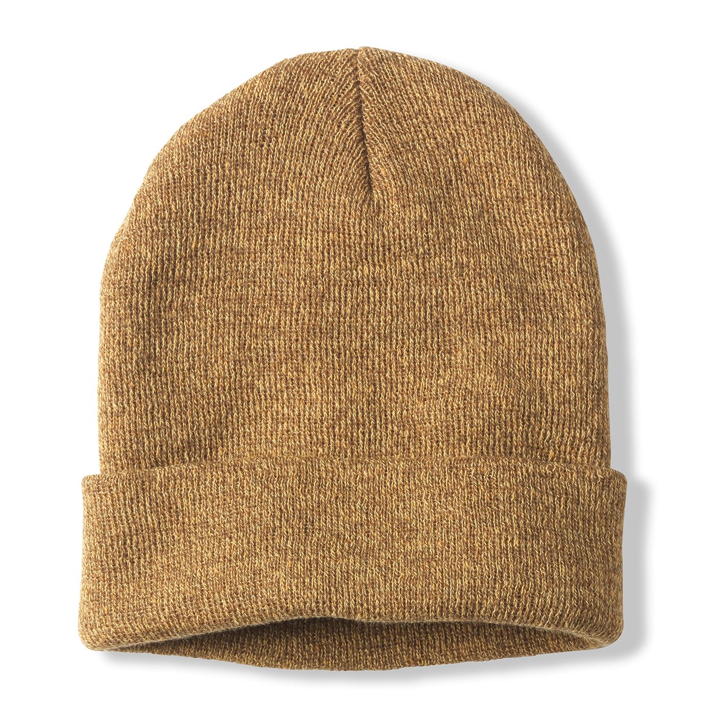 Blank Terrain Knit Beanie - Heather Rust