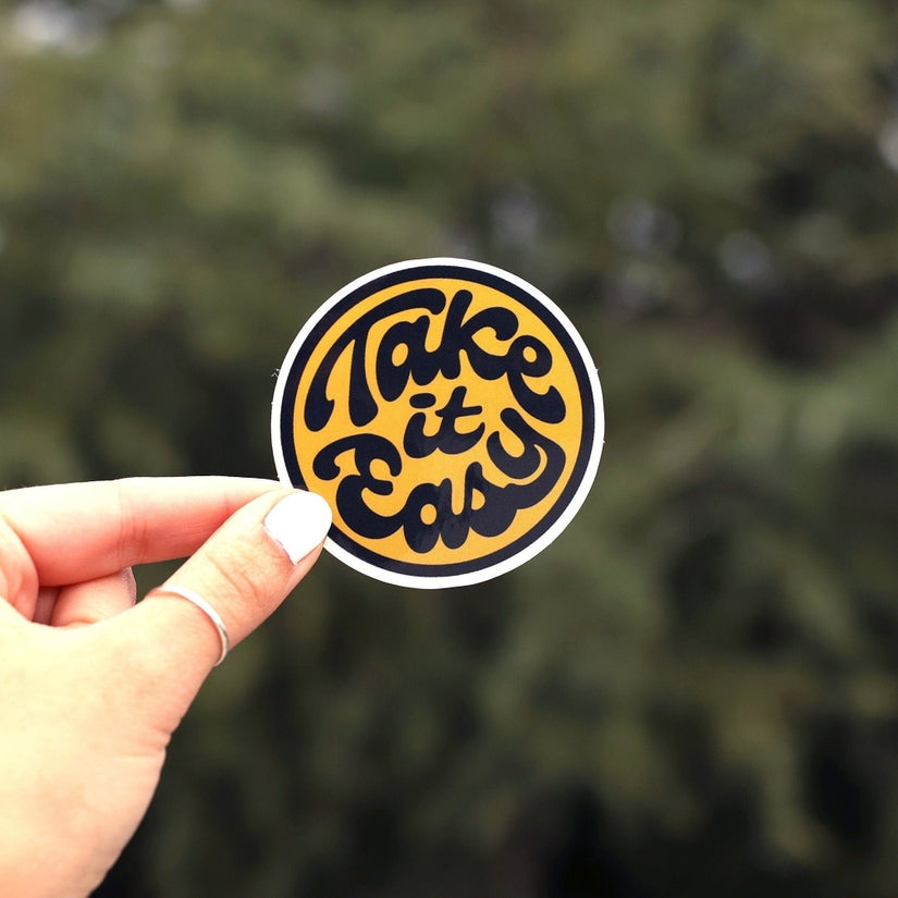 Take It Easy Sticker