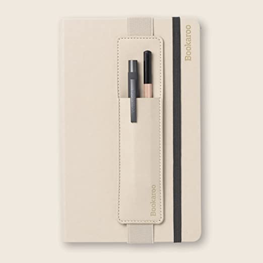 Bookaroo Pen Pouch - Cream