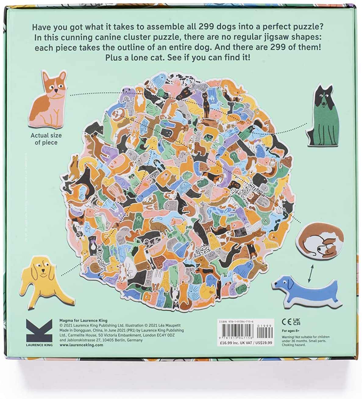 299 Dogs (and a cat) 300pc Puzzle