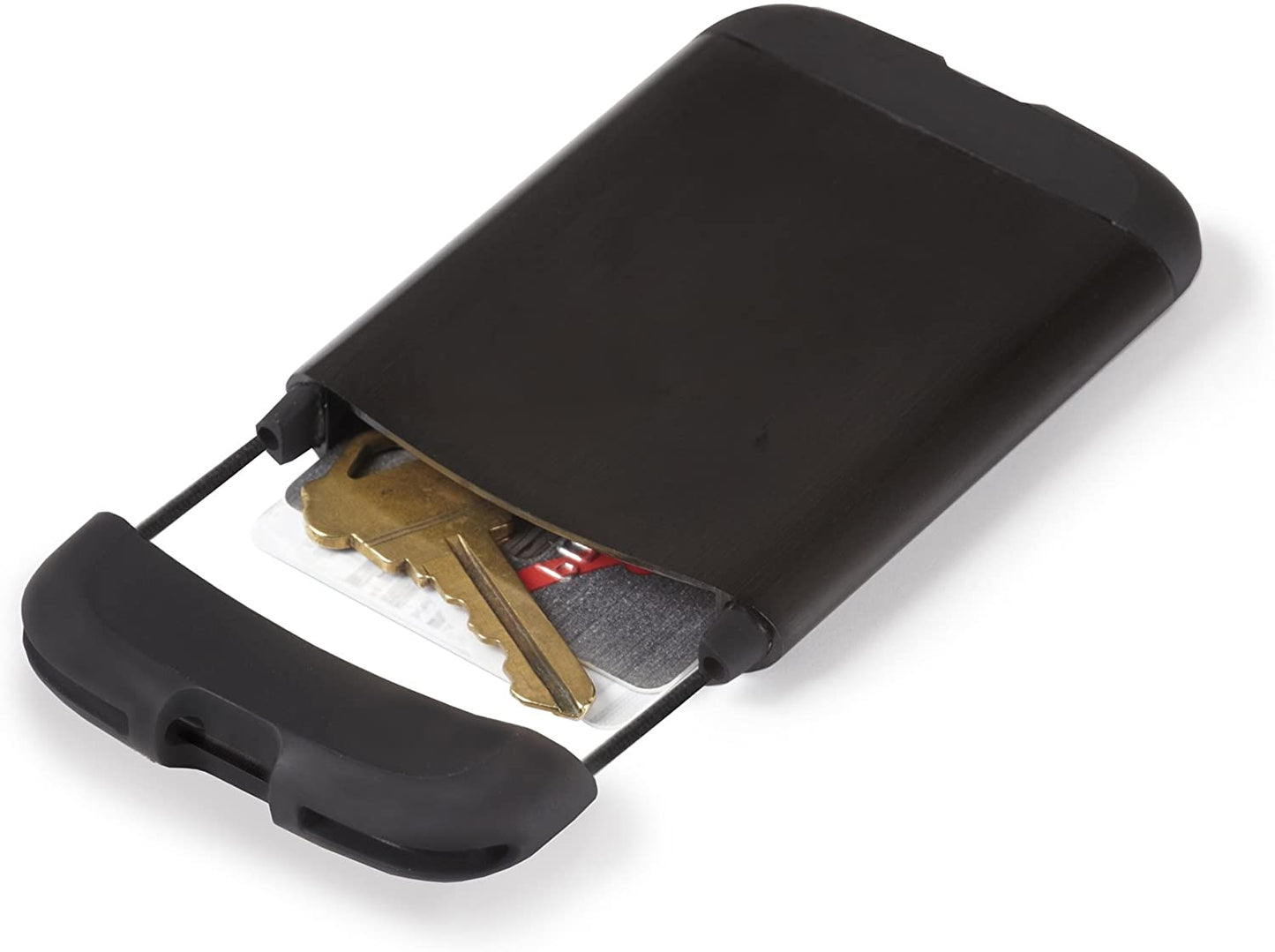 Black Bungee Card Case