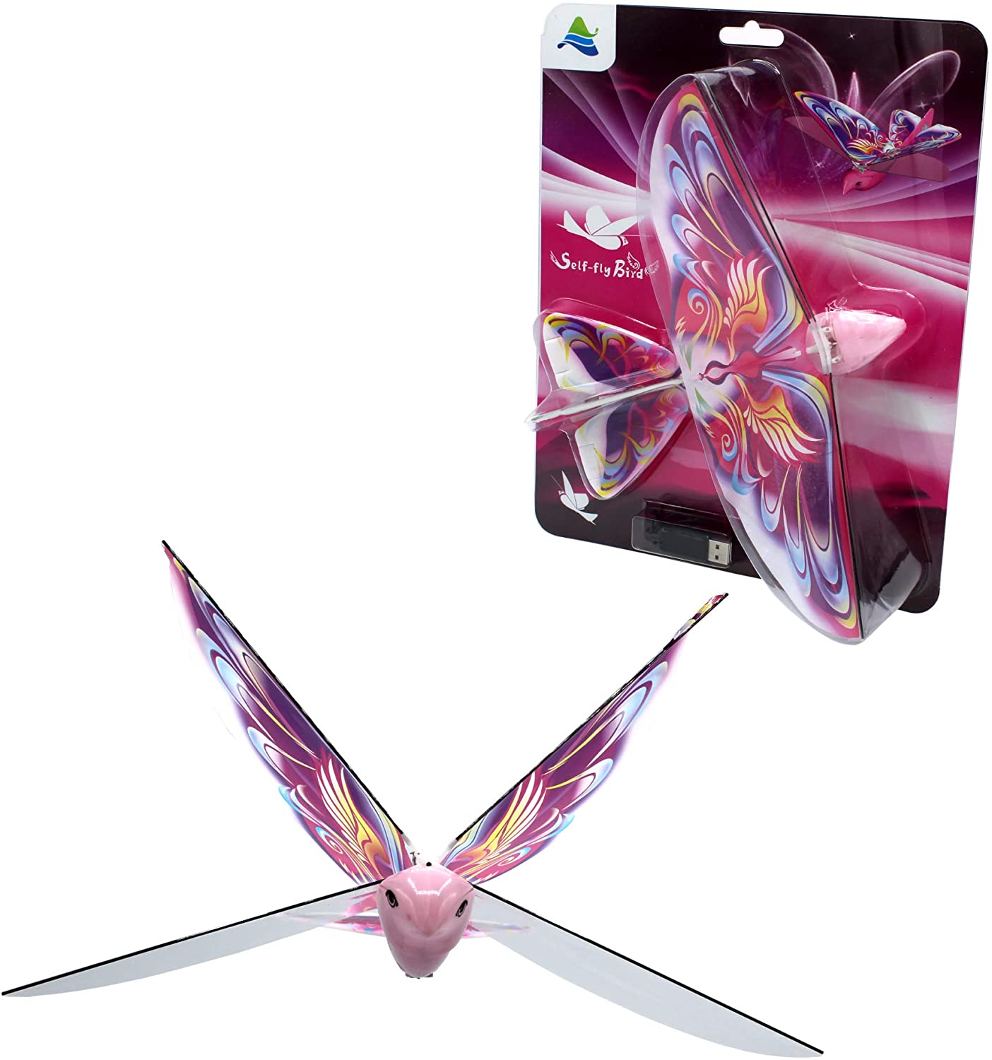 eBird Pink Butterfly