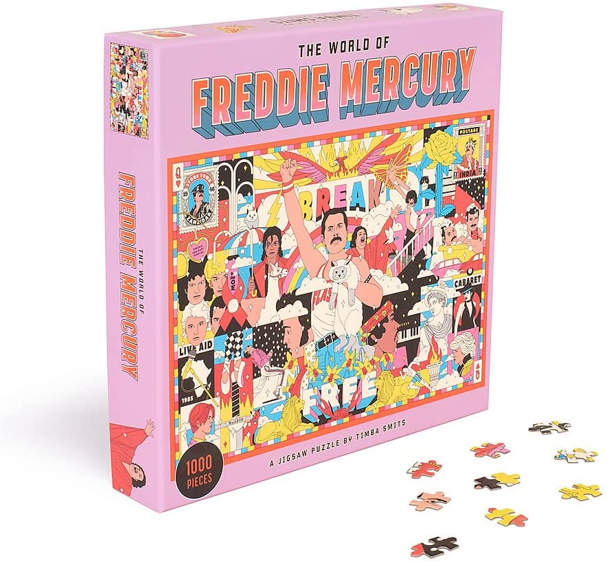 The World of Freddie Mercury 1000pc Puzzle