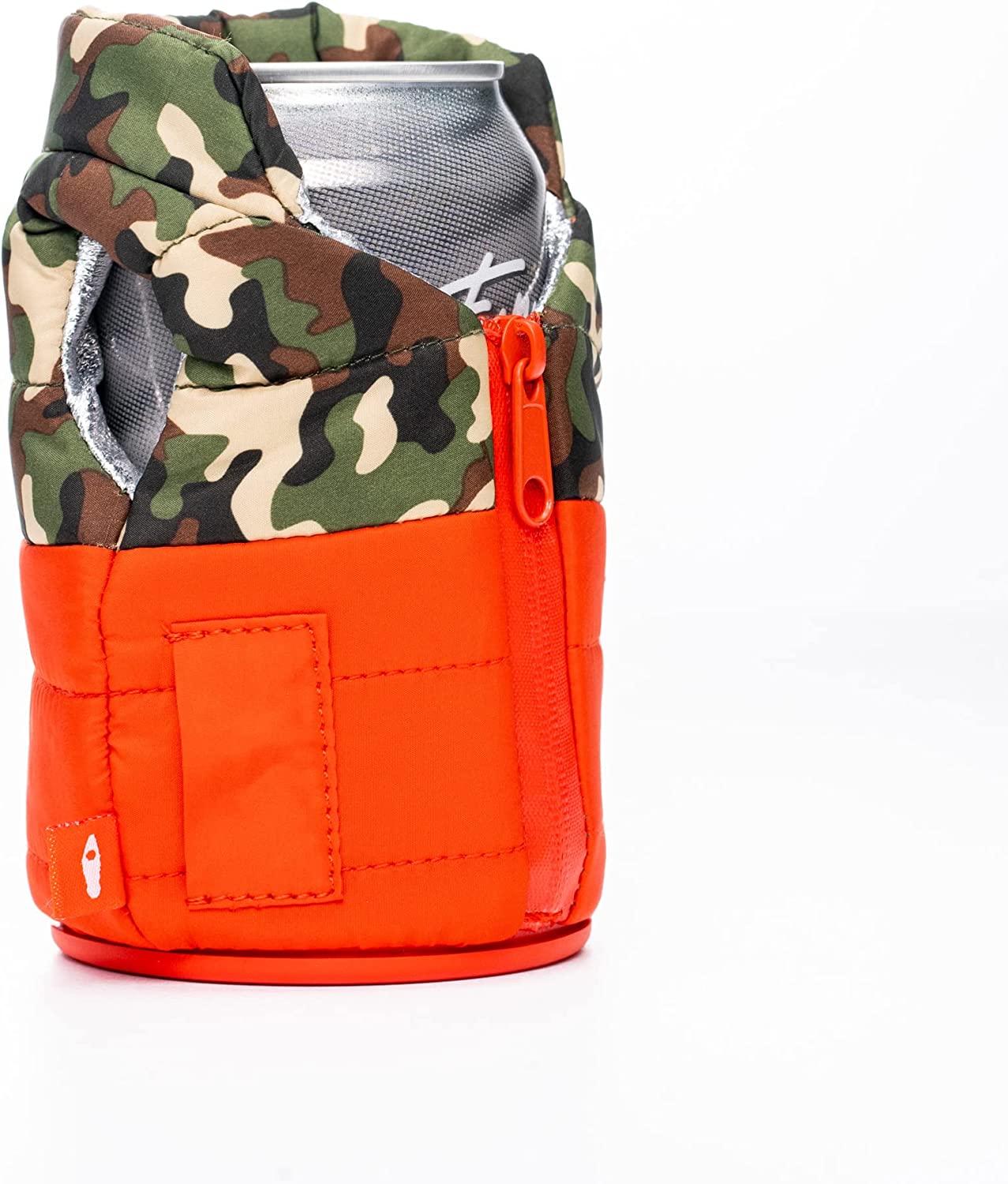 The Puffy Vest - Puffin Red/Woodsy Camo