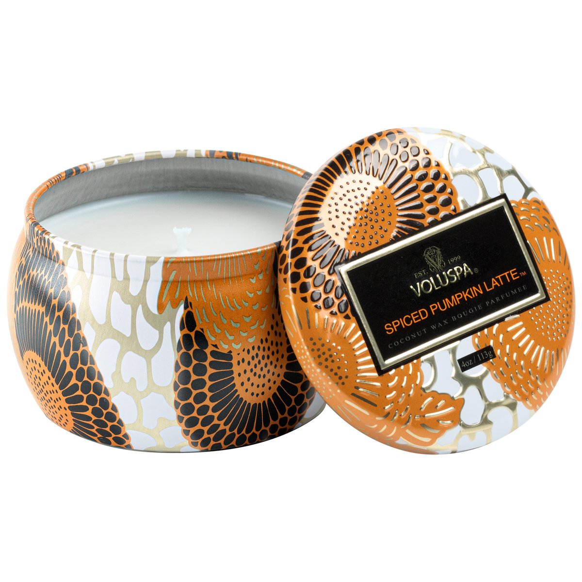 Petite Decorative Candle - Spiced Pumpkin Latte
