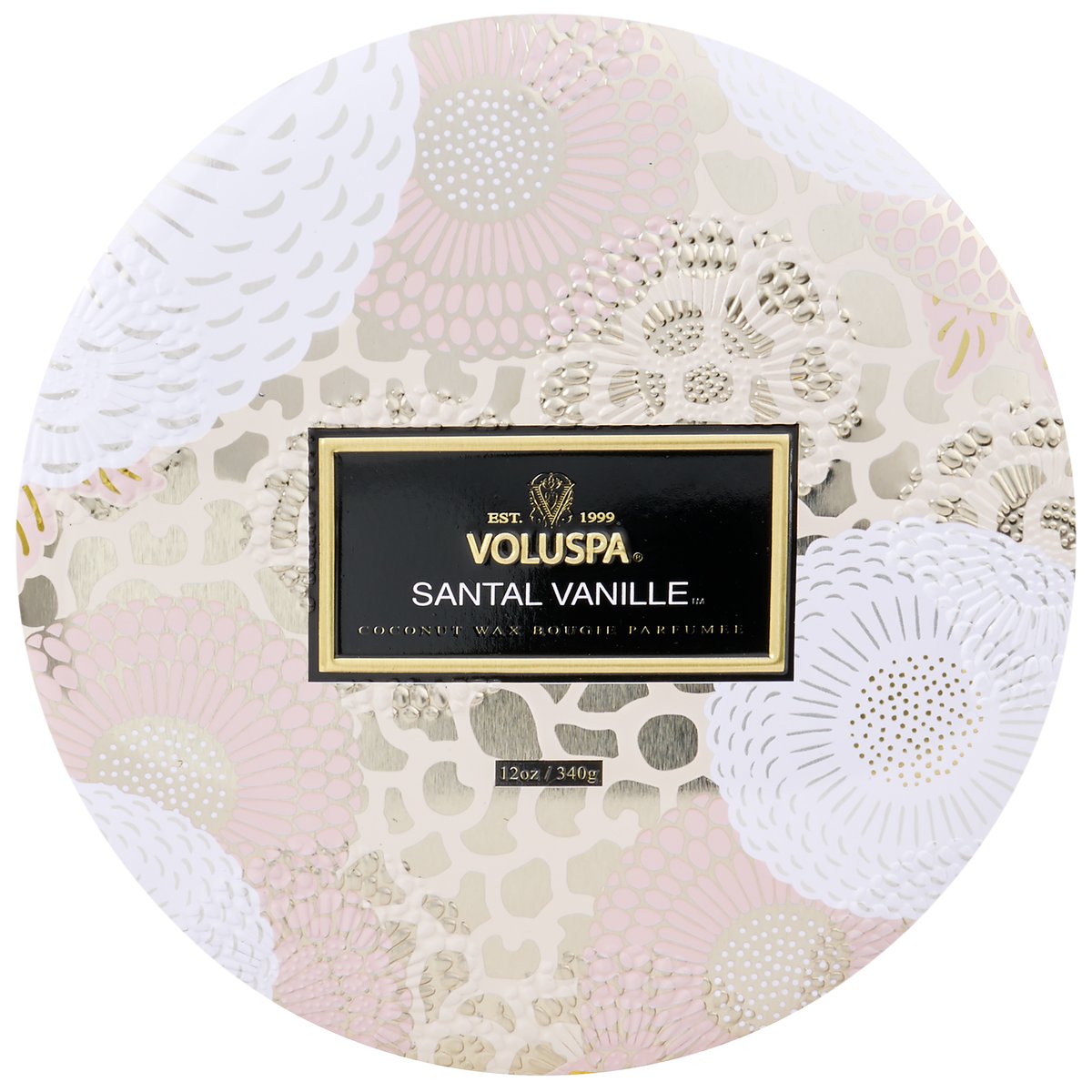 3 Wick Tin Candle - Santal Vanille