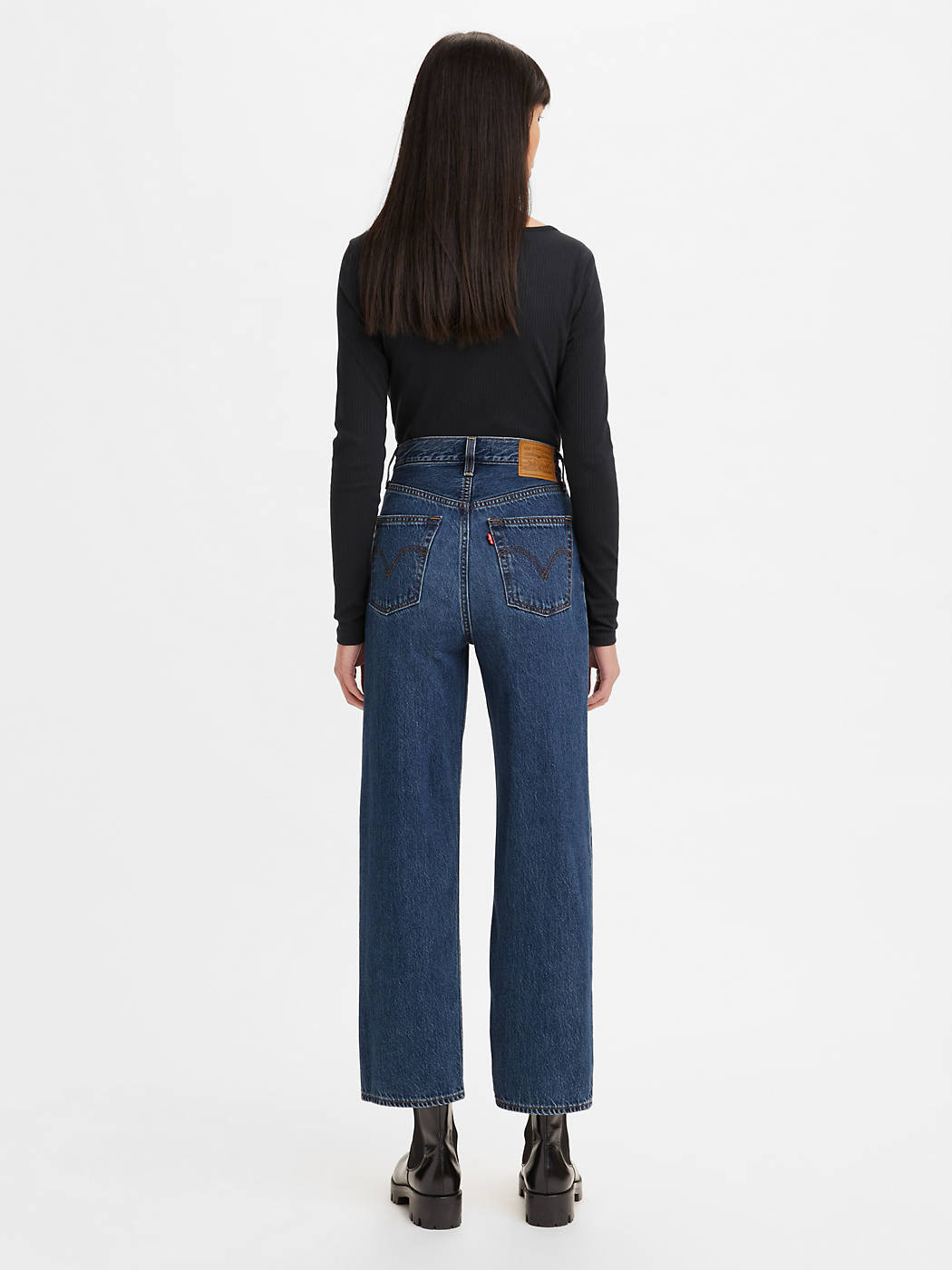 FINAL SALE - Ribcage Straight Ankle Noe Fog