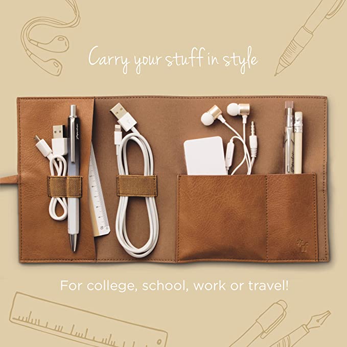 Bookaroo Travel Tech - Tidy - Brown