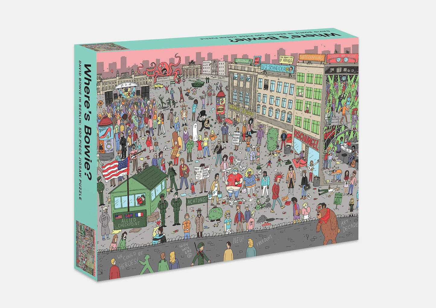 Where's Bowie? David Bowie in Berlin 500pc Puzzle