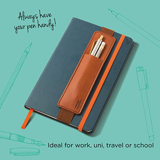 Bookaroo Pen Pouch - Brown