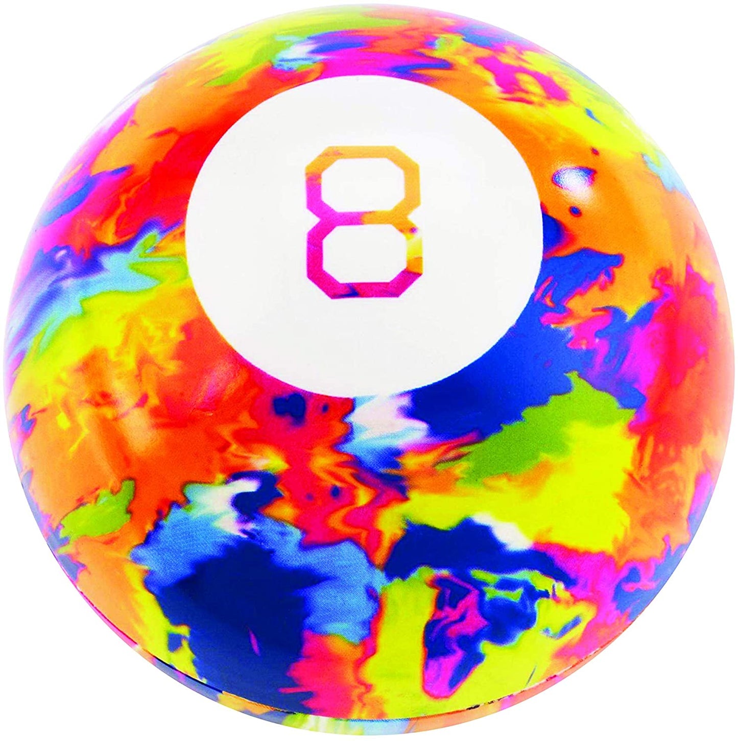 World's Smallest Tie Dye Magic Eight Ball