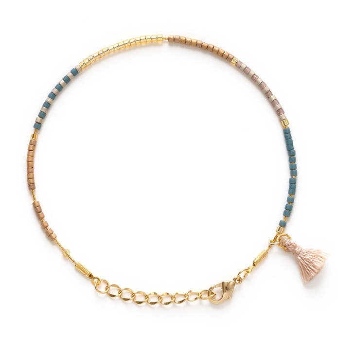 Miyuki Japanese Seed Bead Bracelets - Sky