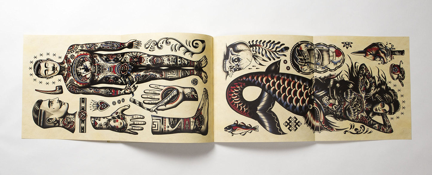 The Tattoo Flash Coloring Book