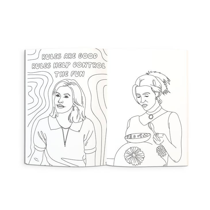 Friends Coloring Book