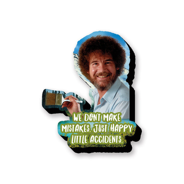 Bob Ross Little Accidents Magnet