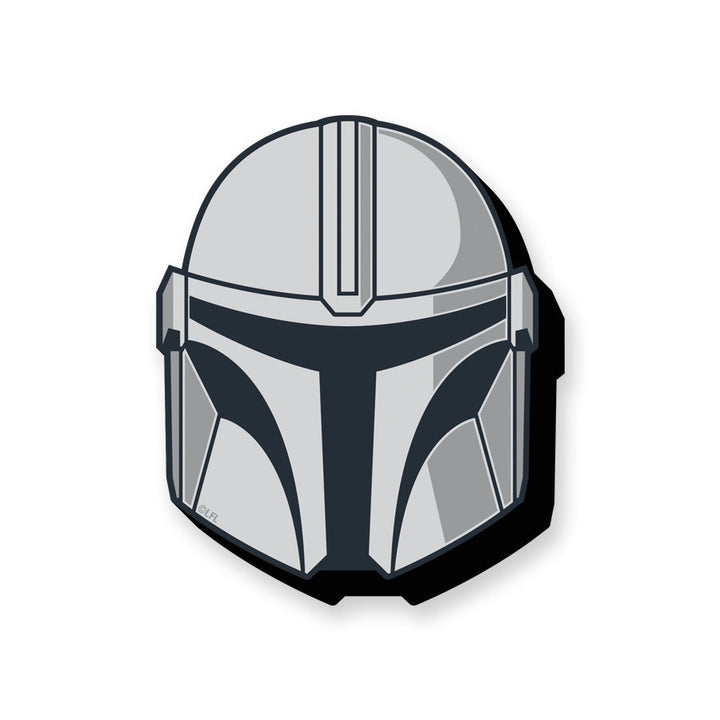 Star Wars The Mandalorian Helmet Magnet – Blue Seven