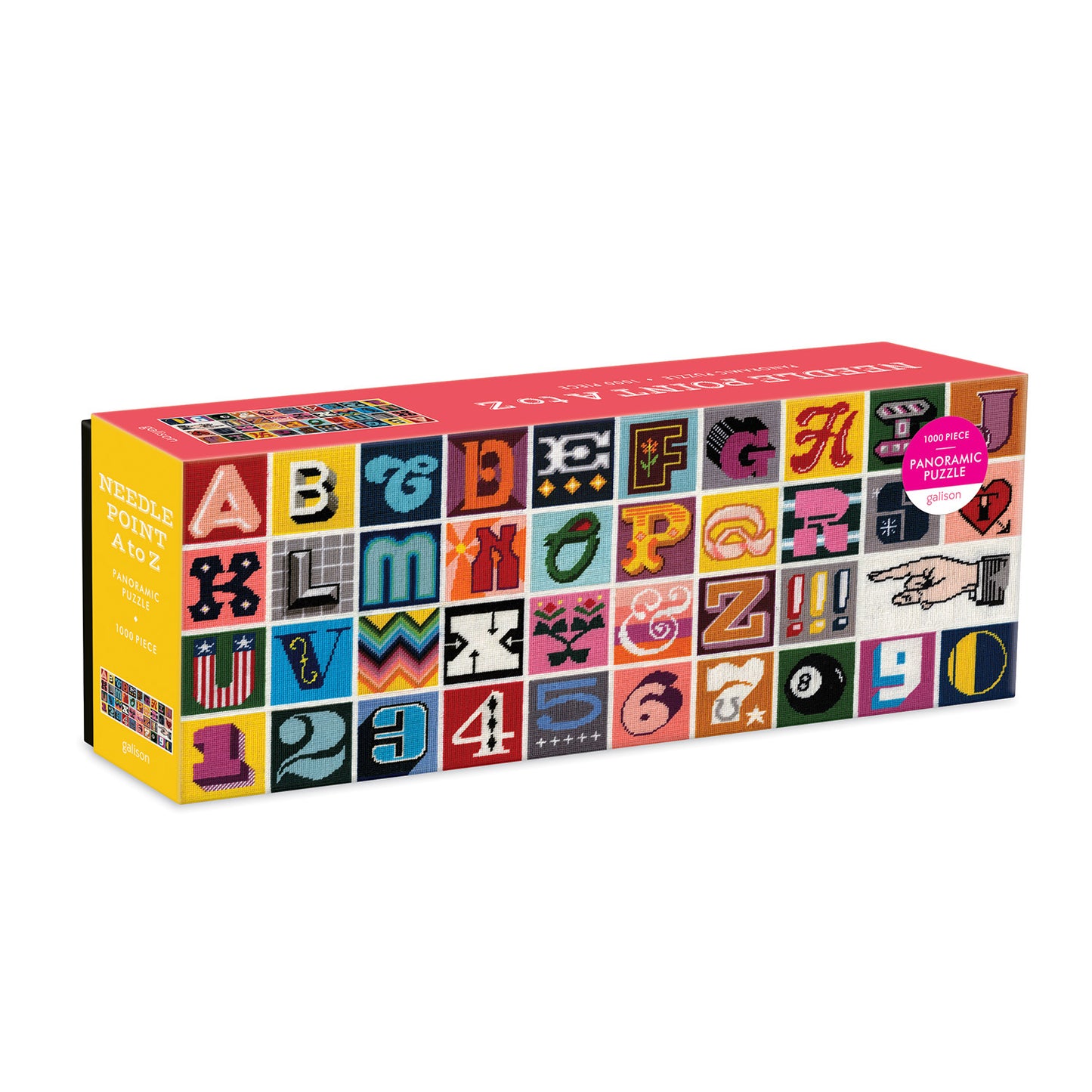Needlepoint A to Z 1000pc Puzzle