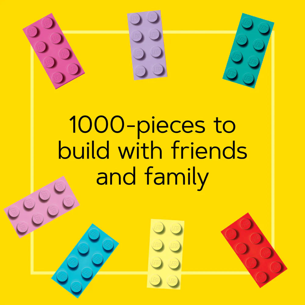 Minifigure Rainbow Lego Puzzle