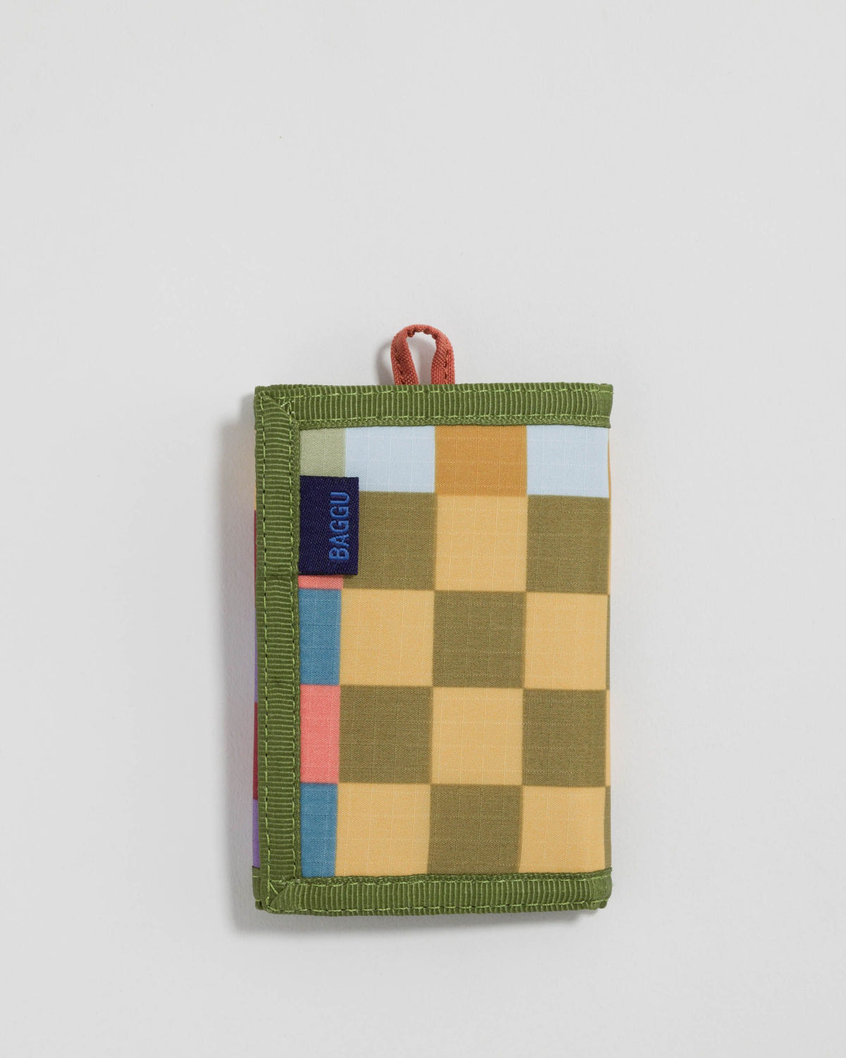 Nylon Wallet - Medium Check Multi