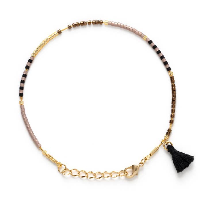 Miyuki Japanese Seed Bead Bracelets - Chocolate