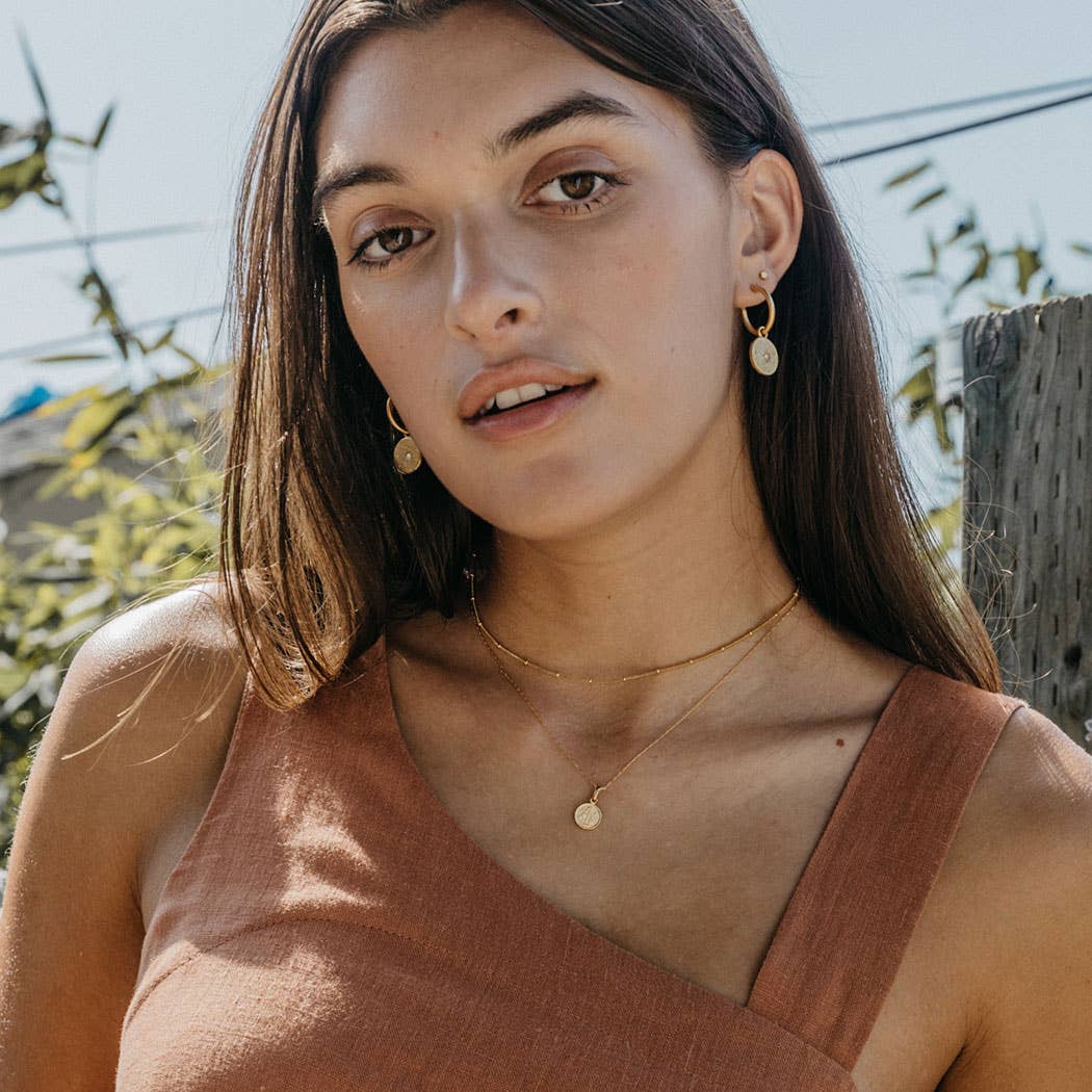 Opal Estrella Hoops
