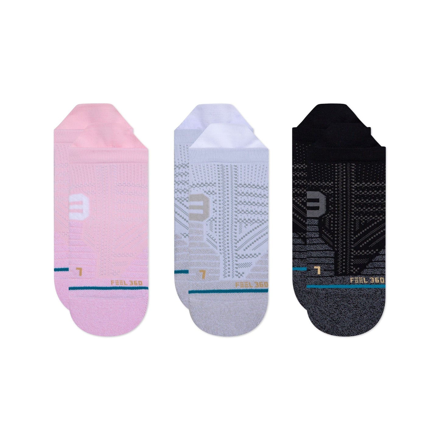 Mesh Tab 3 Pack Socks - Multi - SM