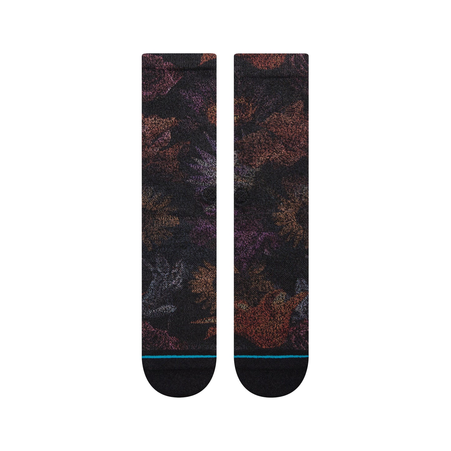 Ladin Crew Socks - Black - LG