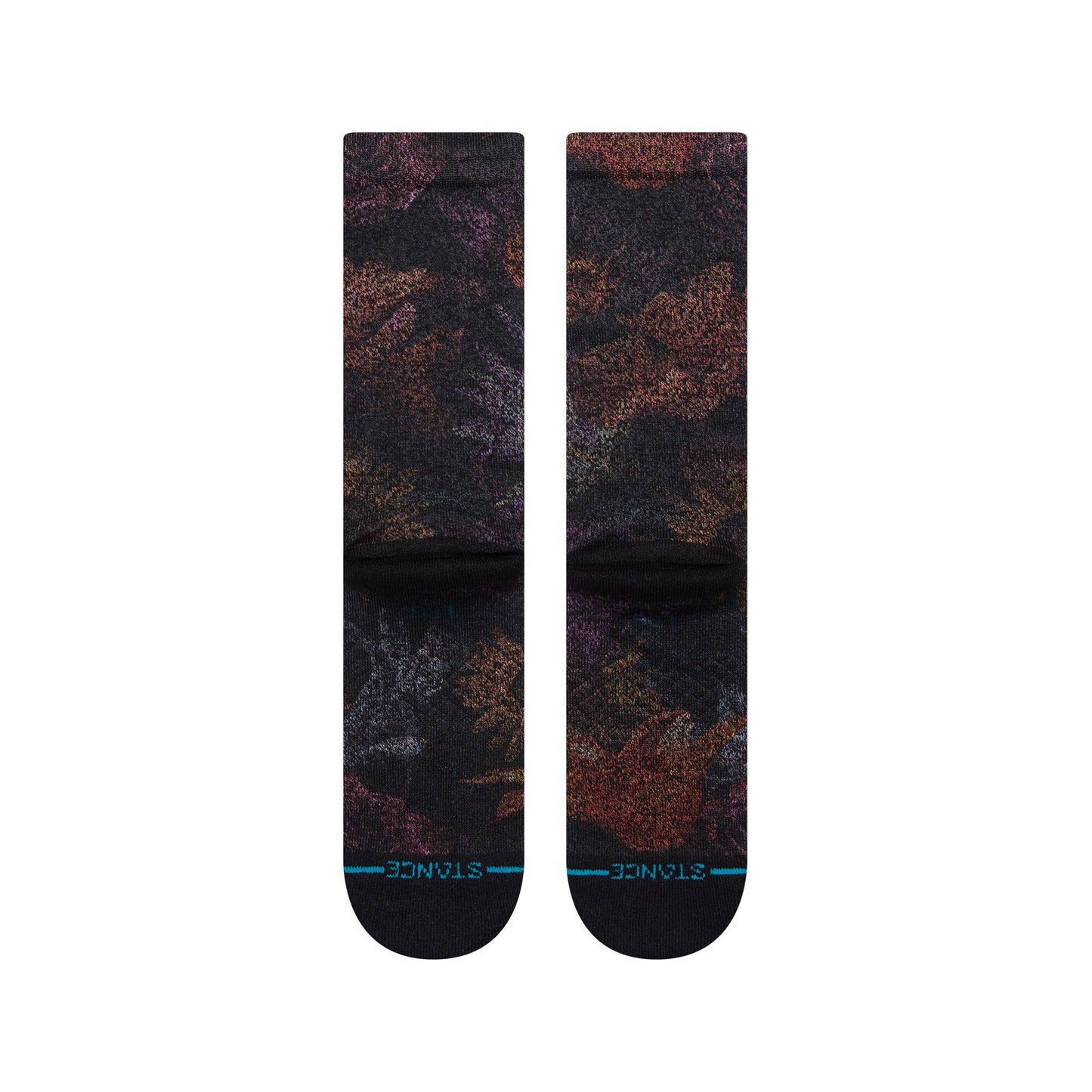 Ladin Crew Socks - Black - LG