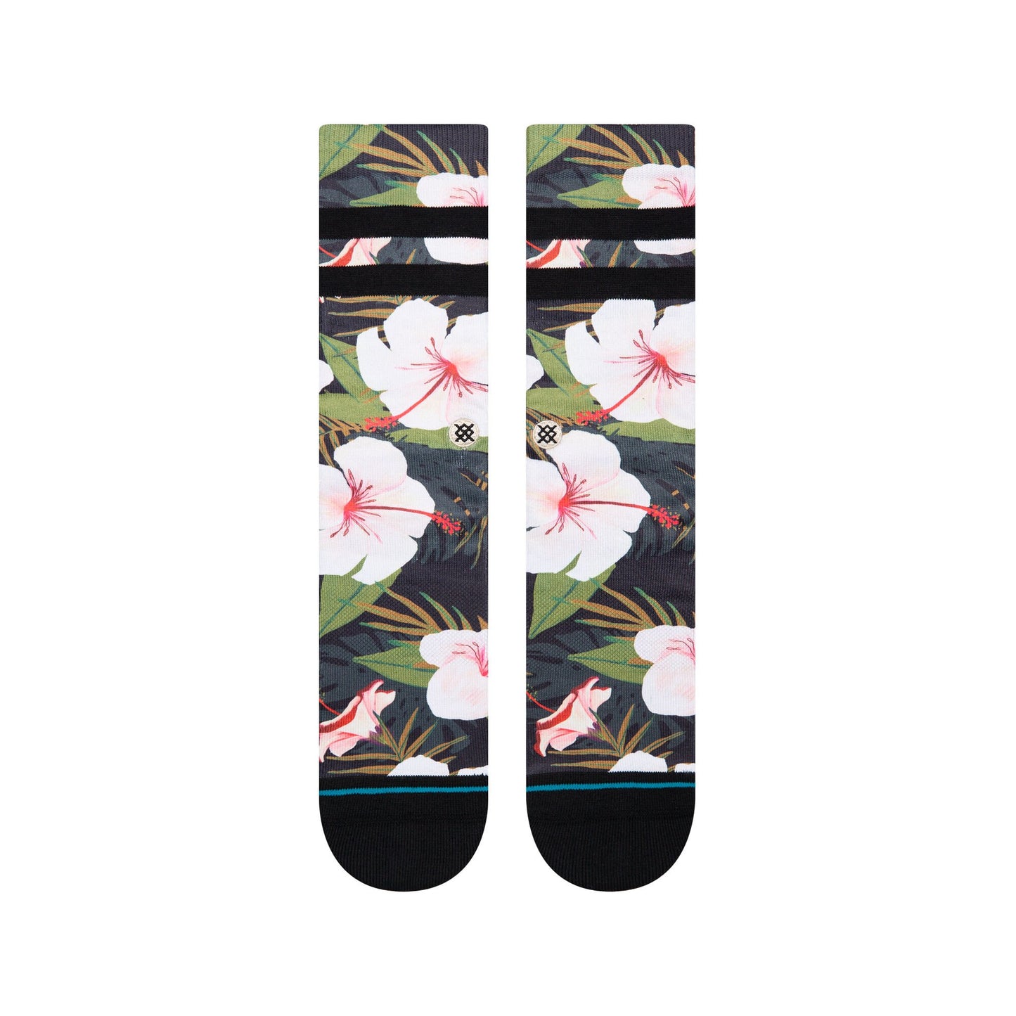 Laulima Crew Socks - Black - MD