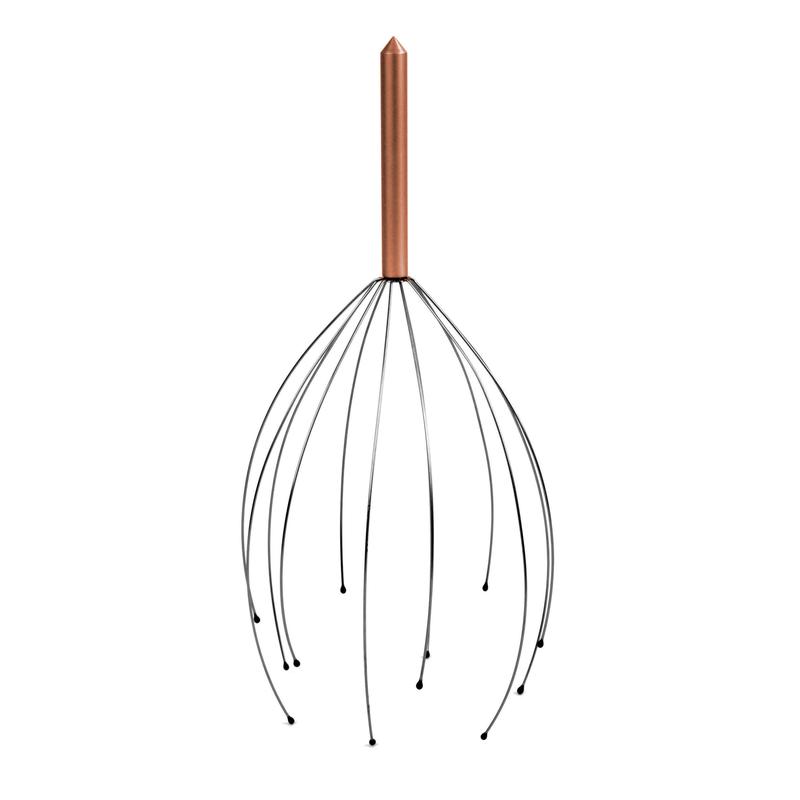 Metallic Head Massager