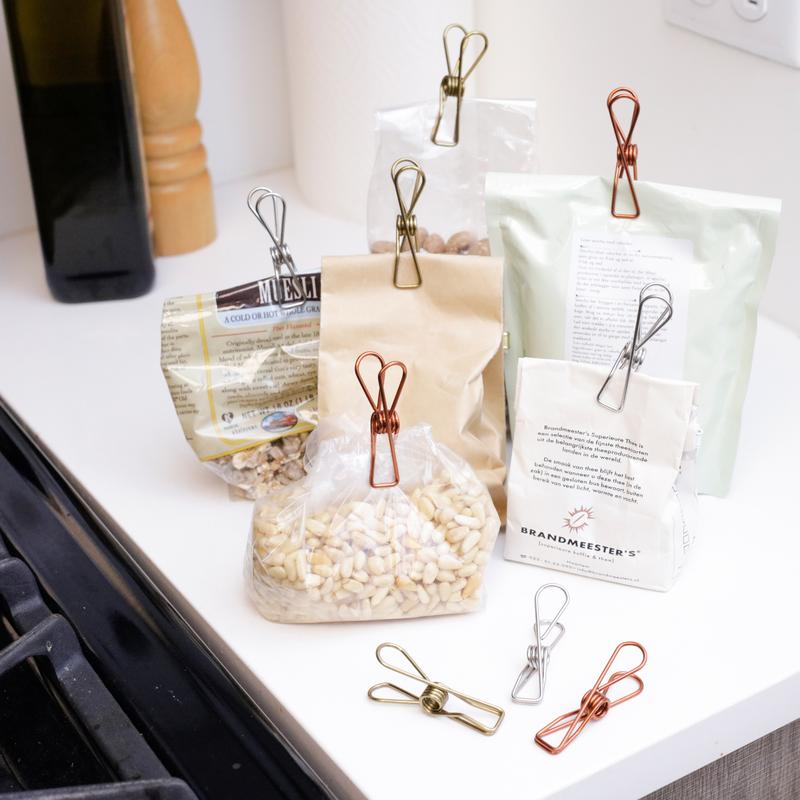 Vintage Wire Bag Clips