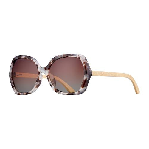 Ryli - Milky Ivory Tortoise/Bamboo/Gradient Brown Polarized