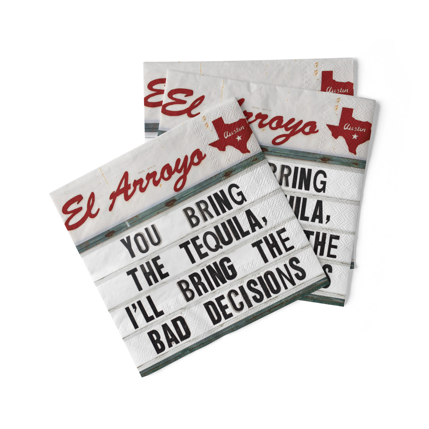 Bad Decisions Cocktail Napkins