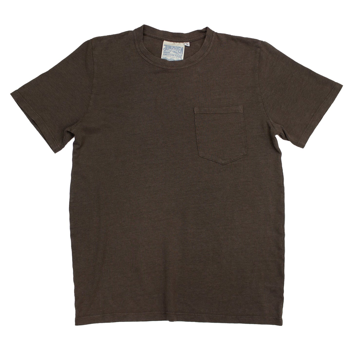 Baja Pocket Tee - Espresso Brown