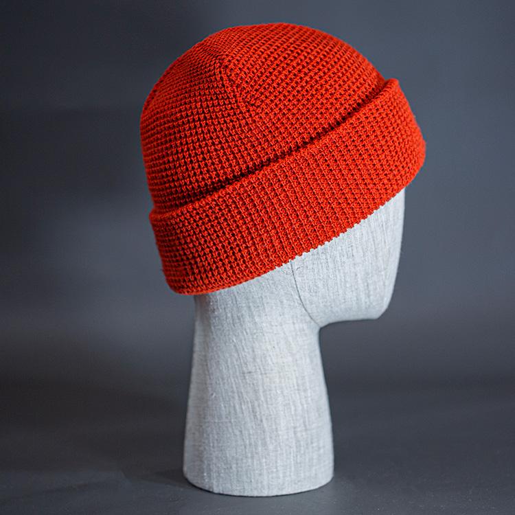 Waffle Beanie - Blaze Orange
