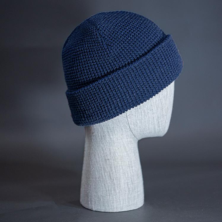 Waffle Beanie - Navy