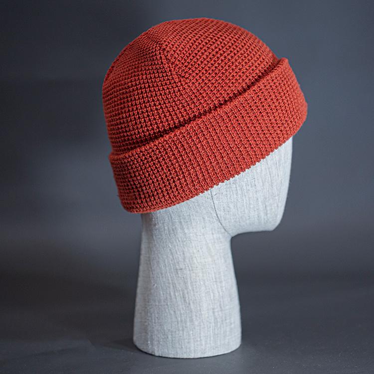 Waffle Beanie - Rust