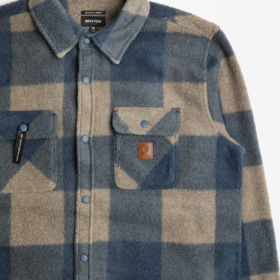 Bowery L/S Arctic Stretch Fleece - Moonlit Ocean/Mojave