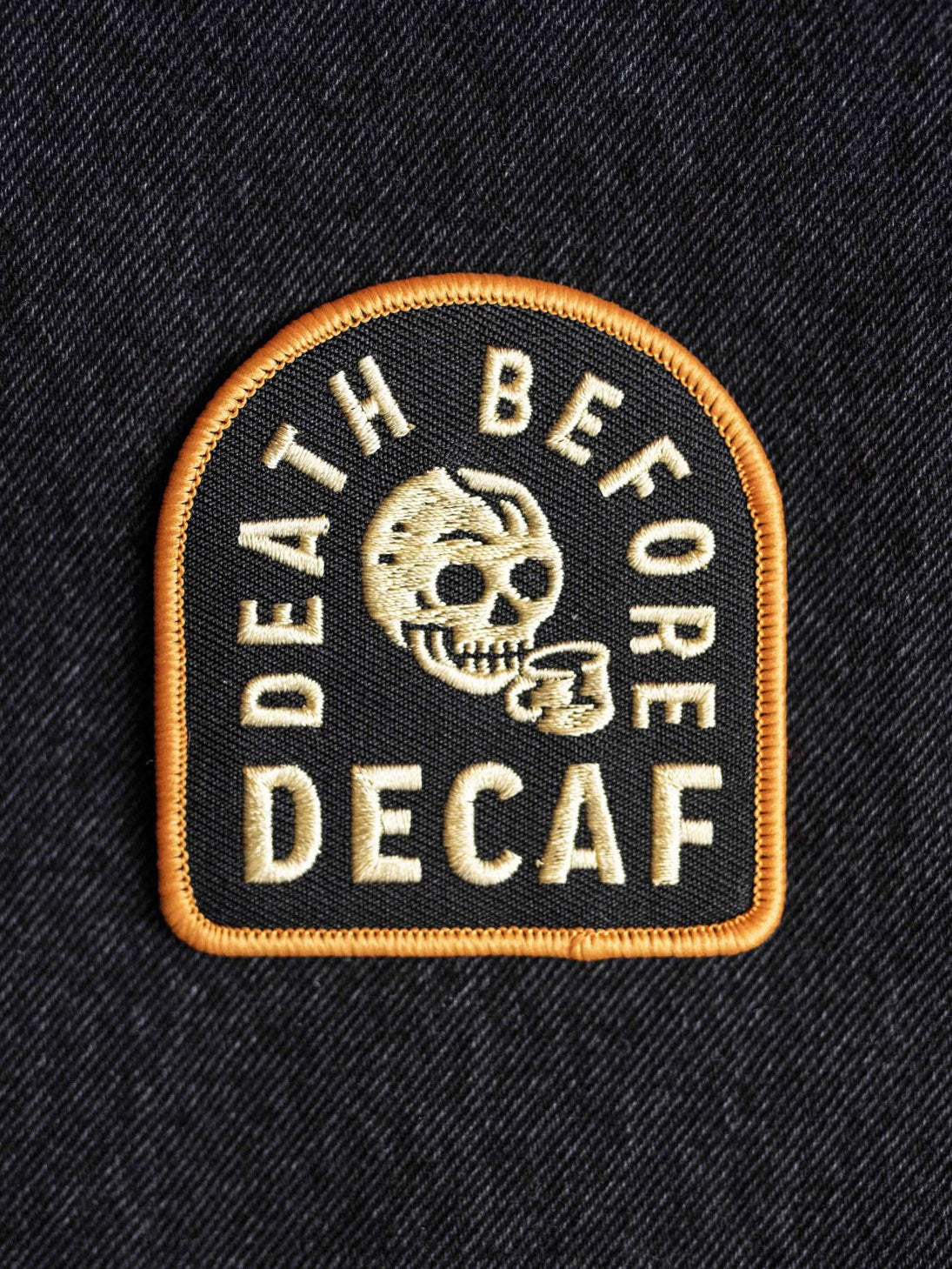 Death Before Decaf Patch