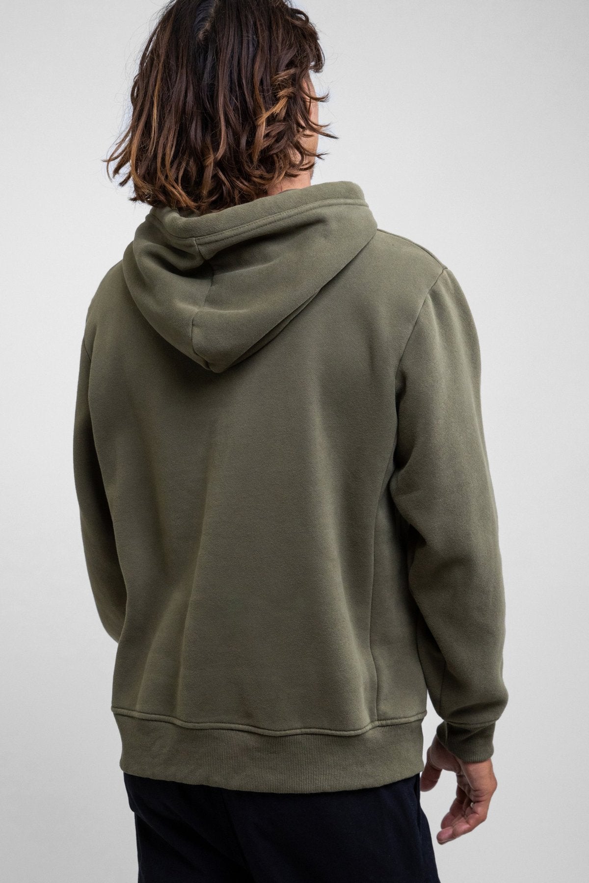 Classic Fleece Hood - Olive