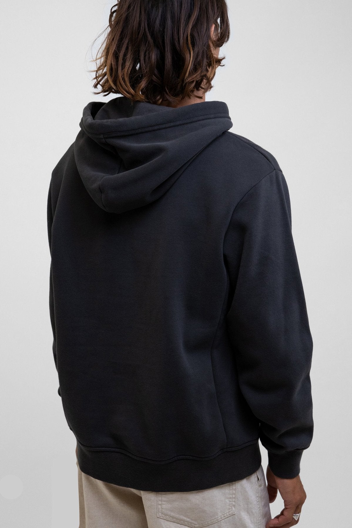 Classic Fleece Hood - Vintage Black