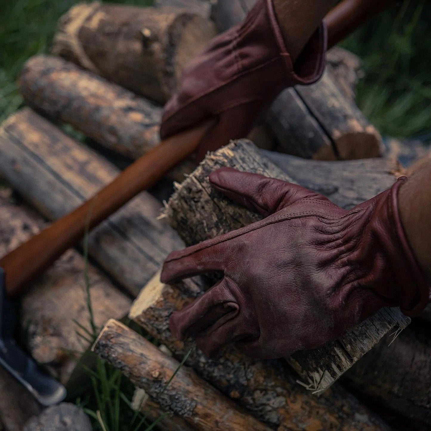 Barebones Living Classic Work Glove - Cognac