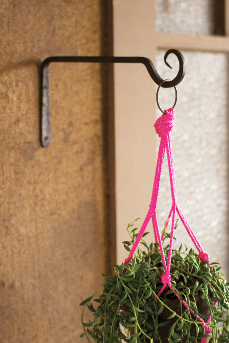 Hand Forged Iron Plant Hooks
