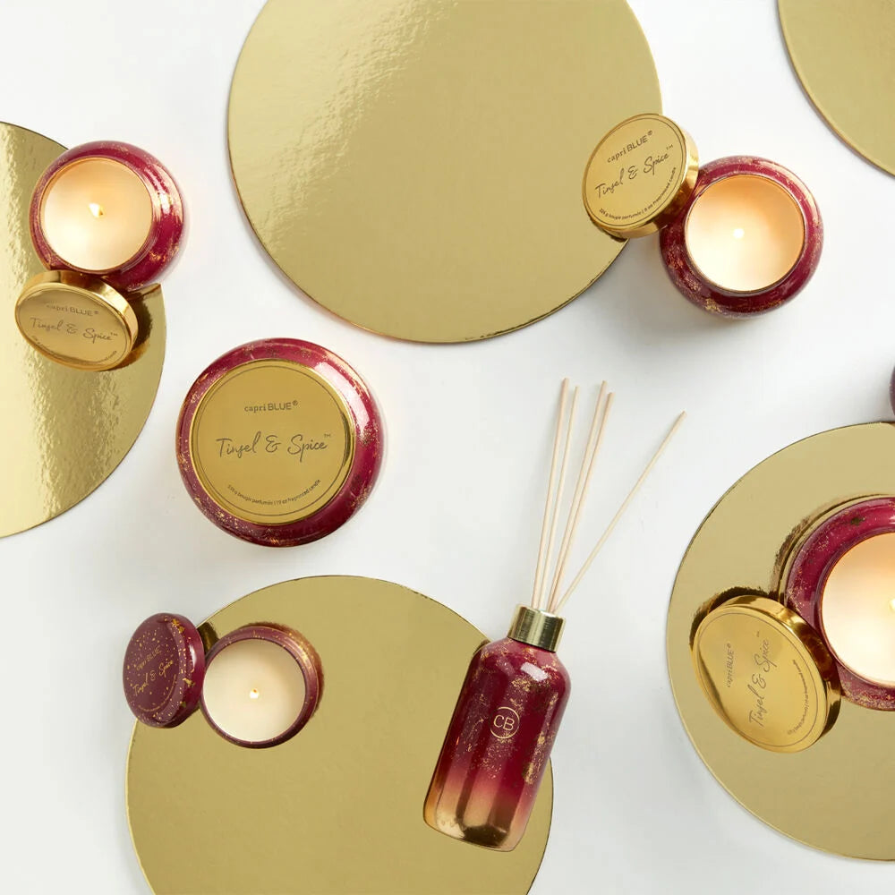 19oz Glimmer Signature Jar - Tinsel Spice