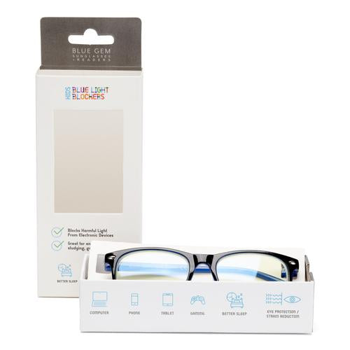 Kid's Blue Light Glasses - Blue