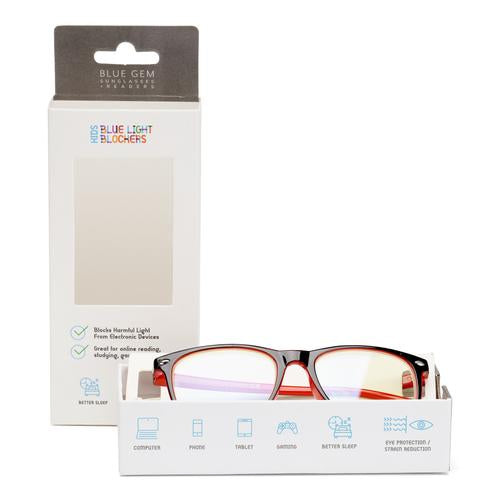 Kid's Blue Light Glasses - Red