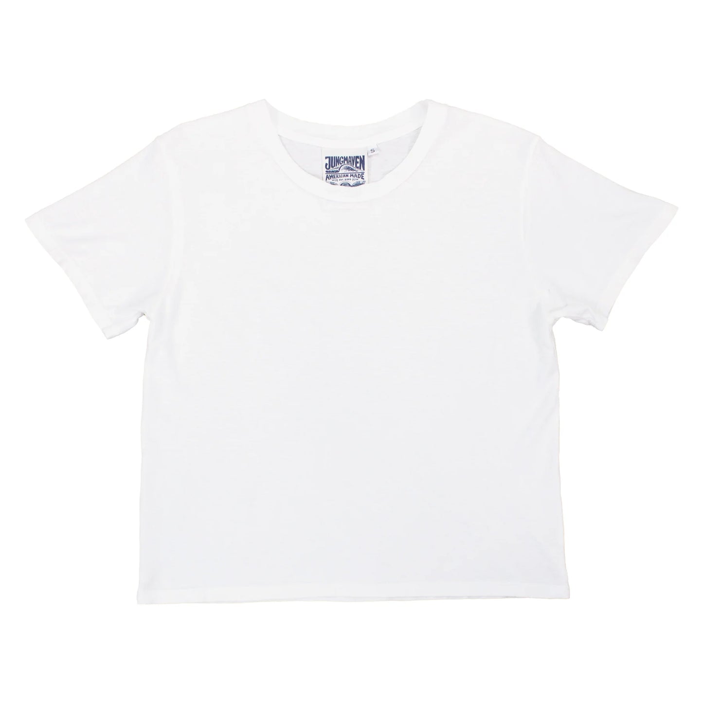 Cropped Ojai Tee - Washed White